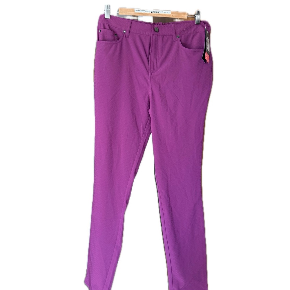 Oiselle Purple Roga Pants